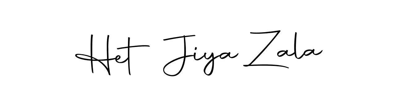 Design your own signature with our free online signature maker. With this signature software, you can create a handwritten (Autography-DOLnW) signature for name Het Jiya Zala. Het Jiya Zala signature style 10 images and pictures png