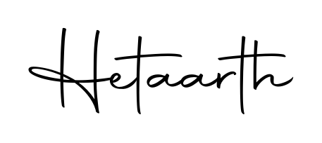 Download transparent PNG signature for name Hetaarth styled with Autography-DOLnW font. Ready to paste directly into PDF and Word agreements. Hetaarth signature style 10 images and pictures png