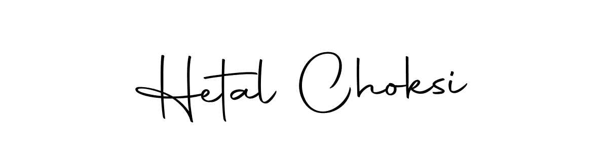 Design your own signature with our free online signature maker. With this signature software, you can create a handwritten (Autography-DOLnW) signature for name Hetal Choksi. Hetal Choksi signature style 10 images and pictures png