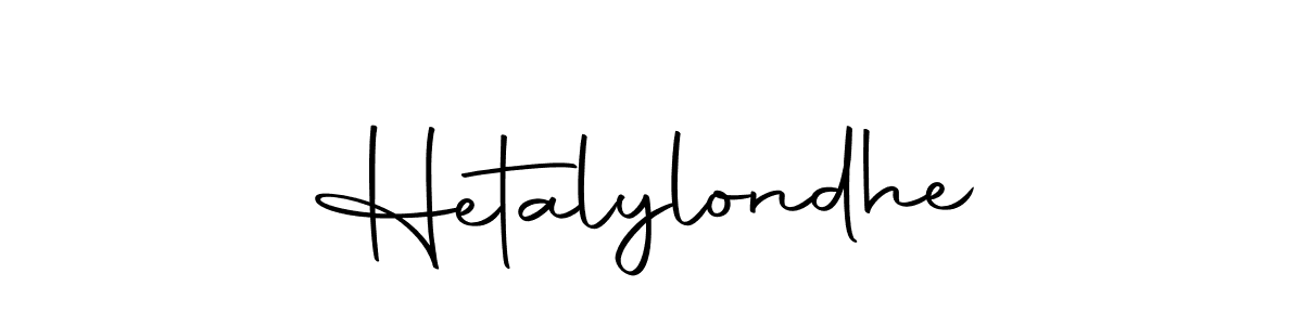 Make a beautiful signature design for name Hetalylondhe. With this signature (Autography-DOLnW) style, you can create a handwritten signature for free. Hetalylondhe signature style 10 images and pictures png