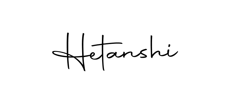 You should practise on your own different ways (Autography-DOLnW) to write your name (Hetanshi) in signature. don't let someone else do it for you. Hetanshi signature style 10 images and pictures png