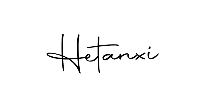 Make a beautiful signature design for name Hetanxi. With this signature (Autography-DOLnW) style, you can create a handwritten signature for free. Hetanxi signature style 10 images and pictures png