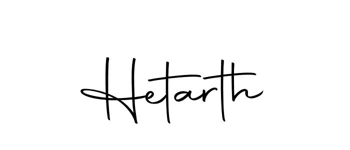 Make a beautiful signature design for name Hetarth. With this signature (Autography-DOLnW) style, you can create a handwritten signature for free. Hetarth signature style 10 images and pictures png