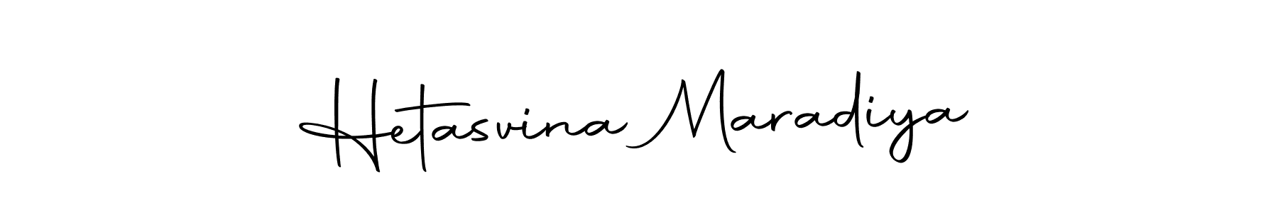 Create a beautiful signature design for name Hetasvina Maradiya. With this signature (Autography-DOLnW) fonts, you can make a handwritten signature for free. Hetasvina Maradiya signature style 10 images and pictures png