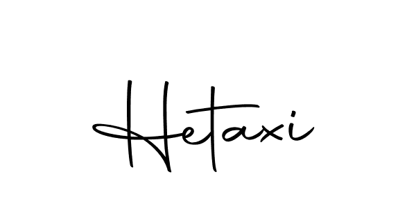 Create a beautiful signature design for name Hetaxi. With this signature (Autography-DOLnW) fonts, you can make a handwritten signature for free. Hetaxi signature style 10 images and pictures png