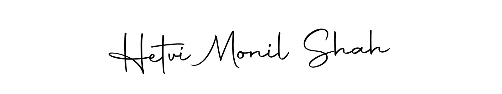 Also we have Hetvi Monil Shah name is the best signature style. Create professional handwritten signature collection using Autography-DOLnW autograph style. Hetvi Monil Shah signature style 10 images and pictures png