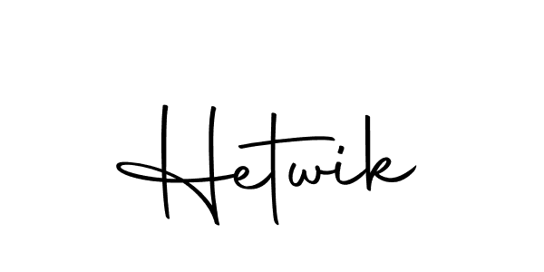 Make a beautiful signature design for name Hetwik. With this signature (Autography-DOLnW) style, you can create a handwritten signature for free. Hetwik signature style 10 images and pictures png