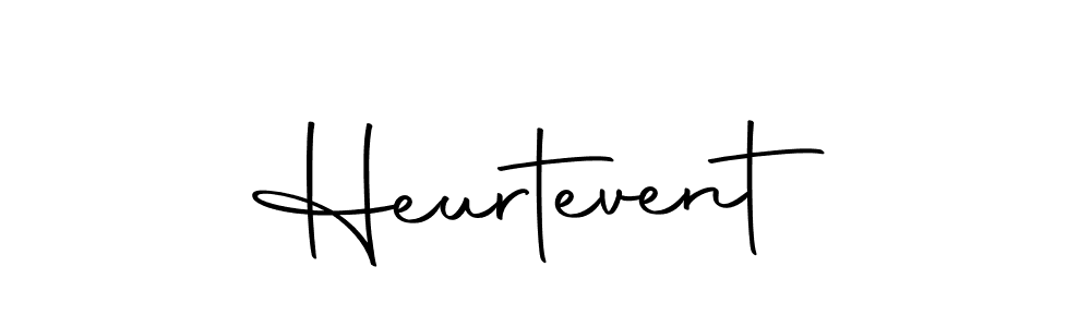 How to make Heurtevent name signature. Use Autography-DOLnW style for creating short signs online. This is the latest handwritten sign. Heurtevent signature style 10 images and pictures png