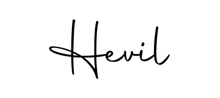 The Autography-DOLnW signature style provides a bold statement for name Hevil. Designed for business owners, executives, and leaders. Hevil signature style 10 images and pictures png