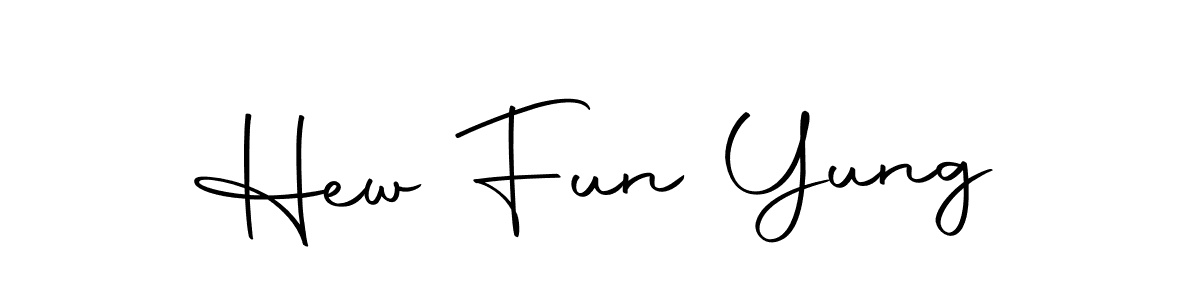 See photos of Hew Fun Yung official signature by Spectra . Check more albums & portfolios. Read reviews & check more about Autography-DOLnW font. Hew Fun Yung signature style 10 images and pictures png