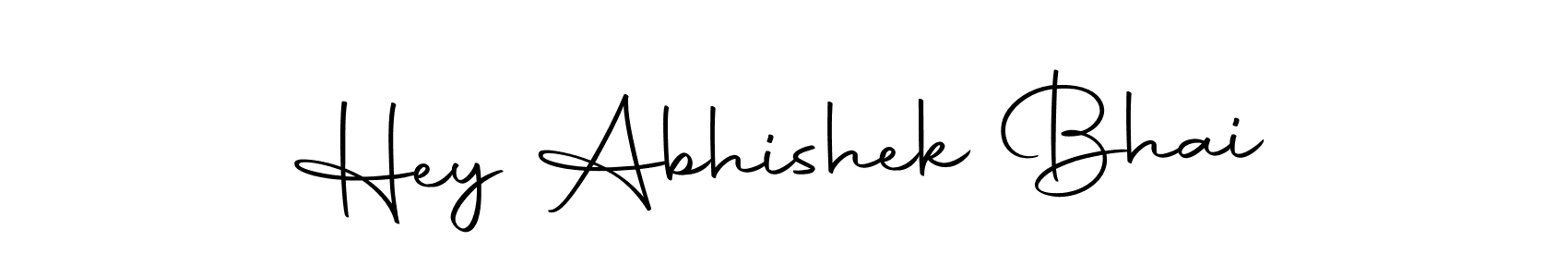 Here are the top 10 professional signature styles for the name Hey Abhishek Bhai. These are the best autograph styles you can use for your name. Hey Abhishek Bhai signature style 10 images and pictures png
