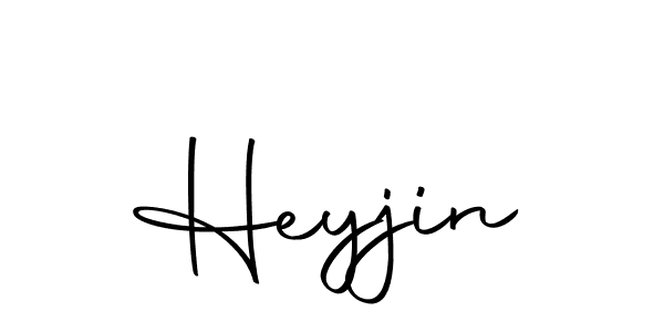 You should practise on your own different ways (Autography-DOLnW) to write your name (Heyjin) in signature. don't let someone else do it for you. Heyjin signature style 10 images and pictures png