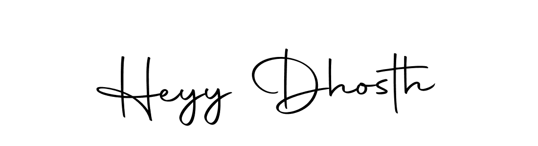 Use a signature maker to create a handwritten signature online. With this signature software, you can design (Autography-DOLnW) your own signature for name Heyy Dhosth. Heyy Dhosth signature style 10 images and pictures png