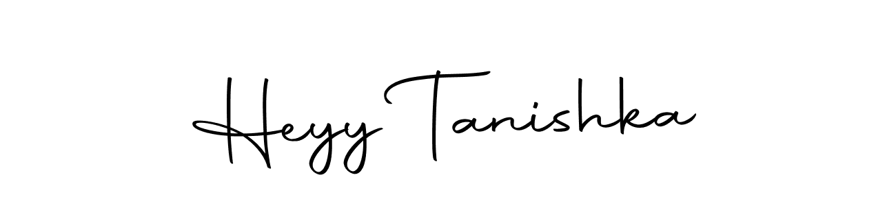 if you are searching for the best signature style for your name Heyy Tanishka. so please give up your signature search. here we have designed multiple signature styles  using Autography-DOLnW. Heyy Tanishka signature style 10 images and pictures png