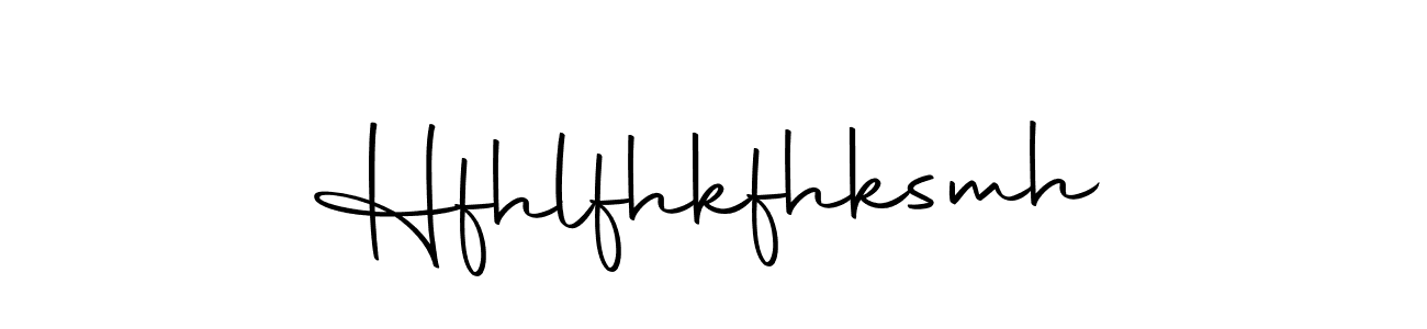 Create a beautiful signature design for name Hfhlfhkfhksmh. With this signature (Autography-DOLnW) fonts, you can make a handwritten signature for free. Hfhlfhkfhksmh signature style 10 images and pictures png