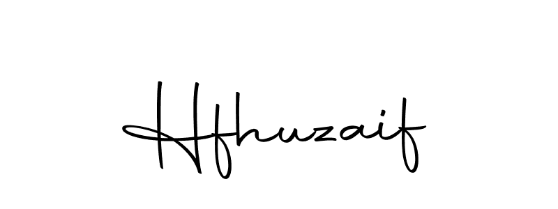 Autography-DOLnW is a professional signature style that is perfect for those who want to add a touch of class to their signature. It is also a great choice for those who want to make their signature more unique. Get Hfhuzaif name to fancy signature for free. Hfhuzaif signature style 10 images and pictures png
