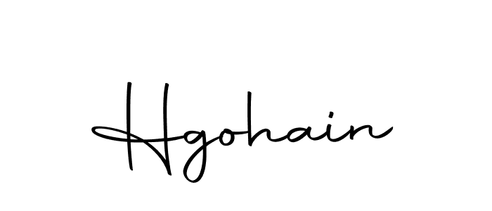 Make a beautiful signature design for name Hgohain. With this signature (Autography-DOLnW) style, you can create a handwritten signature for free. Hgohain signature style 10 images and pictures png