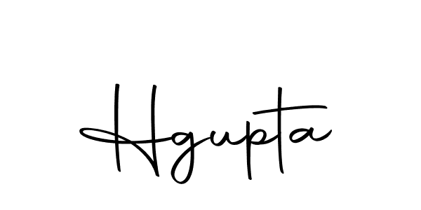 Make a beautiful signature design for name Hgupta. With this signature (Autography-DOLnW) style, you can create a handwritten signature for free. Hgupta signature style 10 images and pictures png