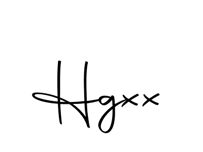 Create a beautiful signature design for name Hgxx. With this signature (Autography-DOLnW) fonts, you can make a handwritten signature for free. Hgxx signature style 10 images and pictures png