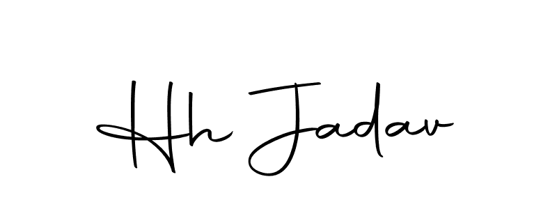 This is the best signature style for the Hh Jadav name. Also you like these signature font (Autography-DOLnW). Mix name signature. Hh Jadav signature style 10 images and pictures png