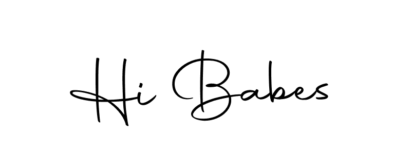 Make a beautiful signature design for name Hi Babes. Use this online signature maker to create a handwritten signature for free. Hi Babes signature style 10 images and pictures png