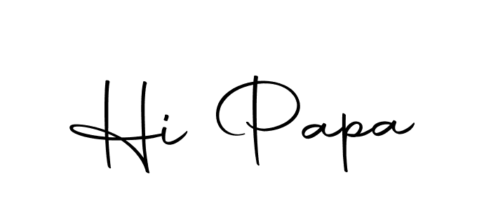 This is the best signature style for the Hi Papa name. Also you like these signature font (Autography-DOLnW). Mix name signature. Hi Papa signature style 10 images and pictures png
