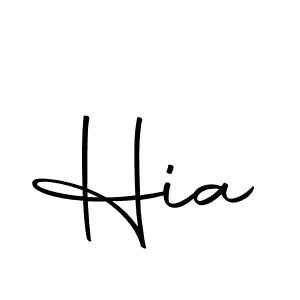 How to make Hia name signature. Use Autography-DOLnW style for creating short signs online. This is the latest handwritten sign. Hia signature style 10 images and pictures png