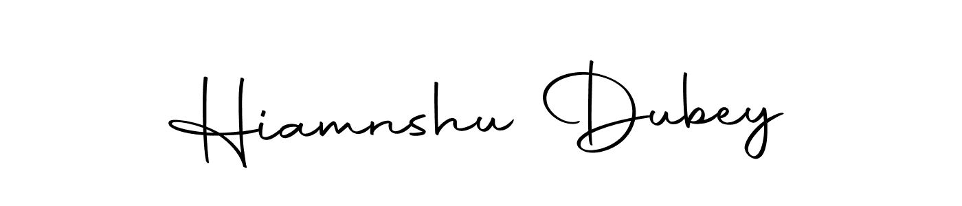 Also we have Hiamnshu Dubey name is the best signature style. Create professional handwritten signature collection using Autography-DOLnW autograph style. Hiamnshu Dubey signature style 10 images and pictures png