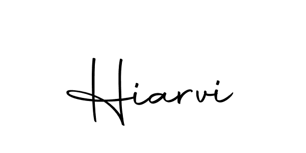 Make a beautiful signature design for name Hiarvi. With this signature (Autography-DOLnW) style, you can create a handwritten signature for free. Hiarvi signature style 10 images and pictures png
