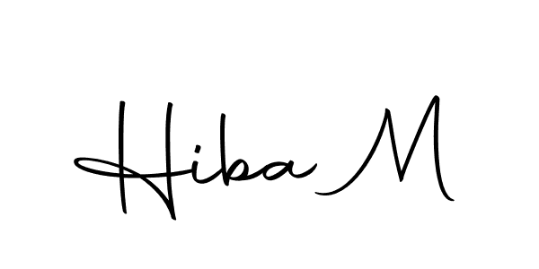 The best way (Autography-DOLnW) to make a short signature is to pick only two or three words in your name. The name Hiba M include a total of six letters. For converting this name. Hiba M signature style 10 images and pictures png