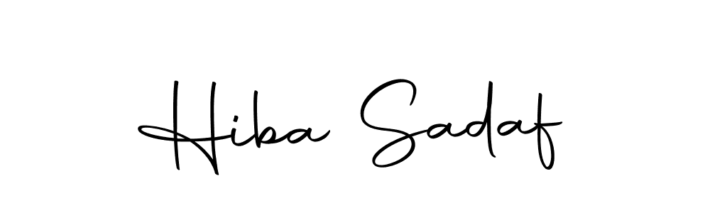 Use a signature maker to create a handwritten signature online. With this signature software, you can design (Autography-DOLnW) your own signature for name Hiba Sadaf. Hiba Sadaf signature style 10 images and pictures png