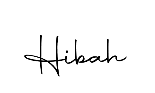 Use a signature maker to create a handwritten signature online. With this signature software, you can design (Autography-DOLnW) your own signature for name Hibah. Hibah signature style 10 images and pictures png