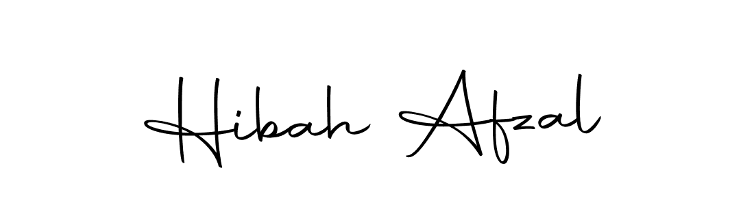 Make a short Hibah Afzal signature style. Manage your documents anywhere anytime using Autography-DOLnW. Create and add eSignatures, submit forms, share and send files easily. Hibah Afzal signature style 10 images and pictures png