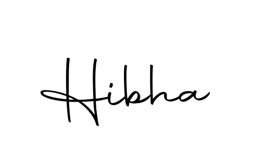 How to make Hibha signature? Autography-DOLnW is a professional autograph style. Create handwritten signature for Hibha name. Hibha signature style 10 images and pictures png