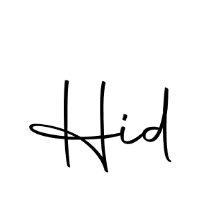 Here are the top 10 professional signature styles for the name Hid. These are the best autograph styles you can use for your name. Hid signature style 10 images and pictures png