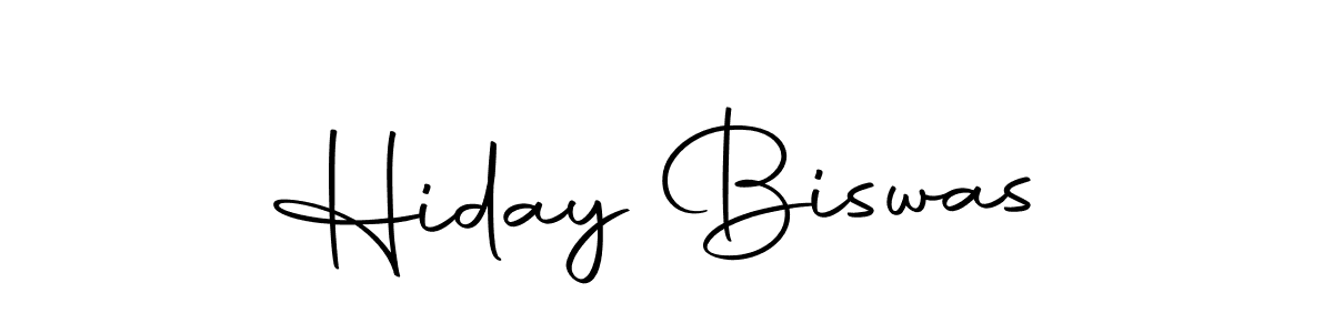 Also we have Hiday Biswas name is the best signature style. Create professional handwritten signature collection using Autography-DOLnW autograph style. Hiday Biswas signature style 10 images and pictures png