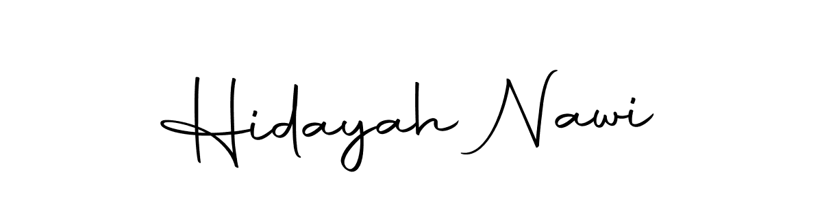 Similarly Autography-DOLnW is the best handwritten signature design. Signature creator online .You can use it as an online autograph creator for name Hidayah Nawi. Hidayah Nawi signature style 10 images and pictures png
