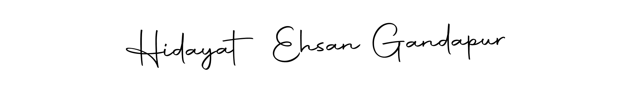 Make a beautiful signature design for name Hidayat Ehsan Gandapur. Use this online signature maker to create a handwritten signature for free. Hidayat Ehsan Gandapur signature style 10 images and pictures png