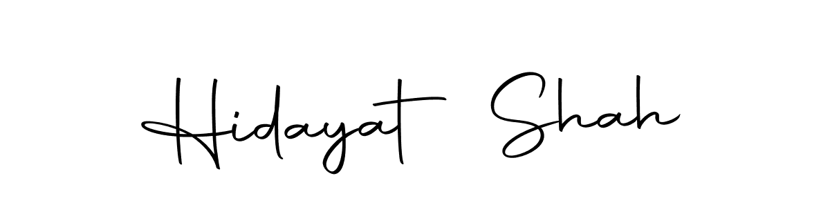 Make a beautiful signature design for name Hidayat Shah. Use this online signature maker to create a handwritten signature for free. Hidayat Shah signature style 10 images and pictures png