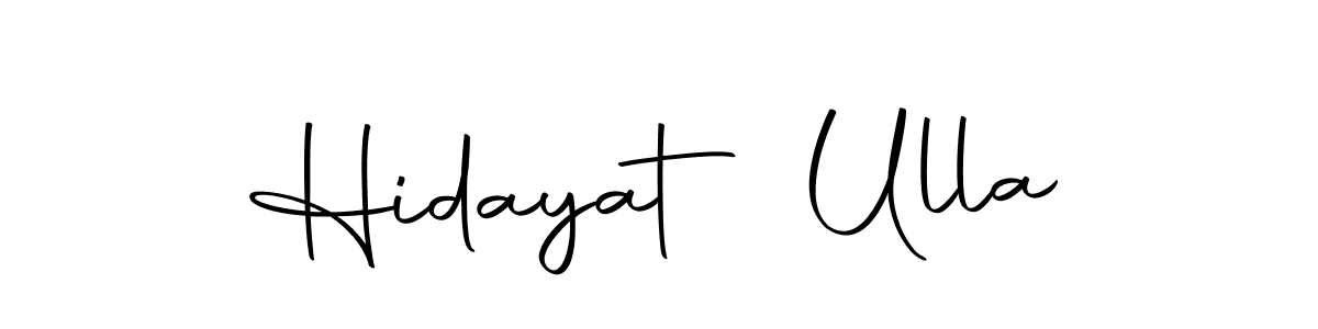 How to make Hidayat Ulla signature? Autography-DOLnW is a professional autograph style. Create handwritten signature for Hidayat Ulla name. Hidayat Ulla signature style 10 images and pictures png