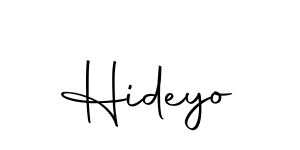 You should practise on your own different ways (Autography-DOLnW) to write your name (Hideyo) in signature. don't let someone else do it for you. Hideyo signature style 10 images and pictures png