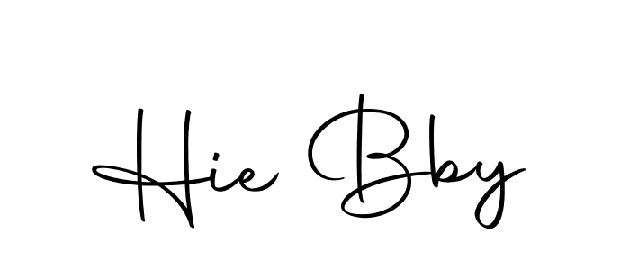 You can use this online signature creator to create a handwritten signature for the name Hie Bby. This is the best online autograph maker. Hie Bby signature style 10 images and pictures png