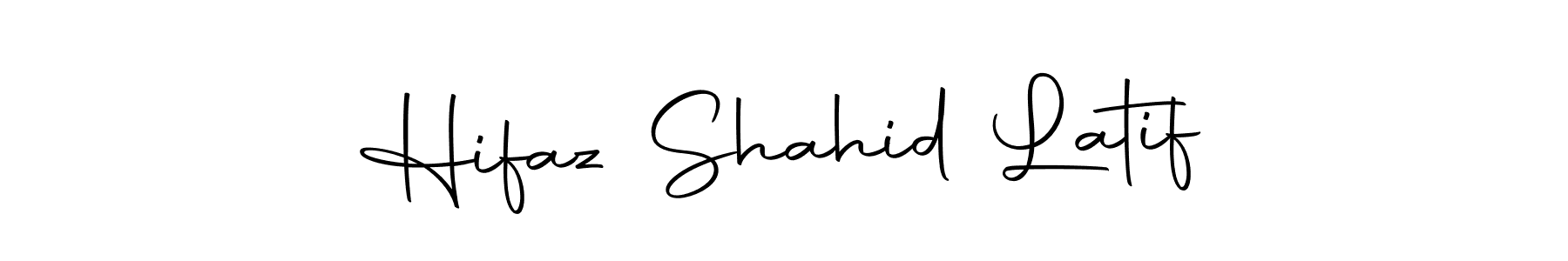 Use a signature maker to create a handwritten signature online. With this signature software, you can design (Autography-DOLnW) your own signature for name Hifaz Shahid Latif. Hifaz Shahid Latif signature style 10 images and pictures png