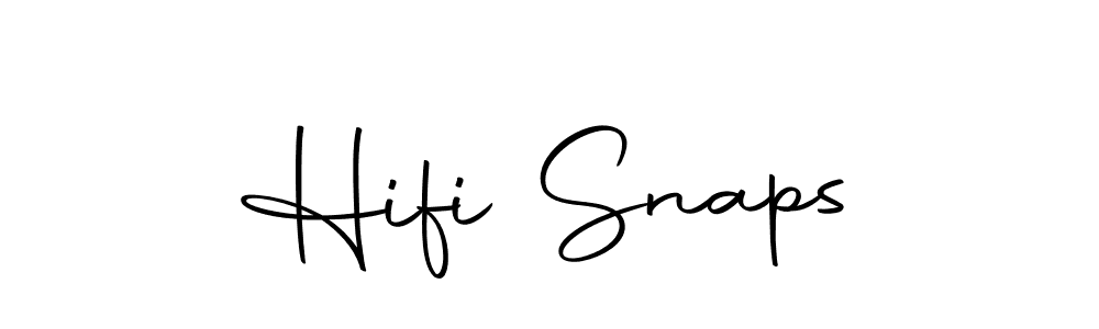 You should practise on your own different ways (Autography-DOLnW) to write your name (Hifi Snaps) in signature. don't let someone else do it for you. Hifi Snaps signature style 10 images and pictures png