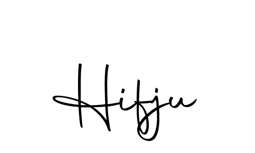 Autography-DOLnW is a professional signature style that is perfect for those who want to add a touch of class to their signature. It is also a great choice for those who want to make their signature more unique. Get Hifju name to fancy signature for free. Hifju signature style 10 images and pictures png