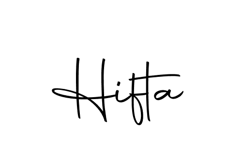 Make a beautiful signature design for name Hifta. Use this online signature maker to create a handwritten signature for free. Hifta signature style 10 images and pictures png