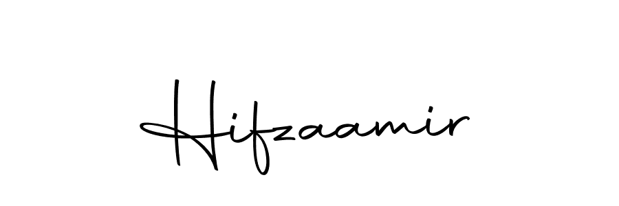 Also we have Hifzaamir name is the best signature style. Create professional handwritten signature collection using Autography-DOLnW autograph style. Hifzaamir signature style 10 images and pictures png