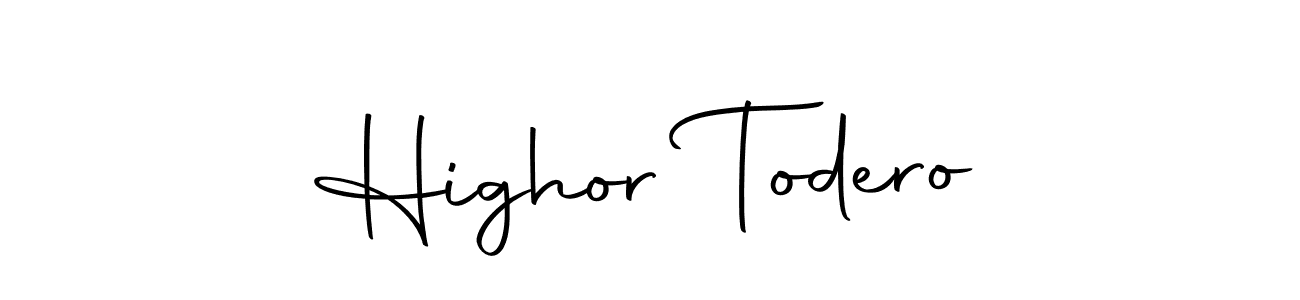 Also You can easily find your signature by using the search form. We will create Highor Todero name handwritten signature images for you free of cost using Autography-DOLnW sign style. Highor Todero signature style 10 images and pictures png