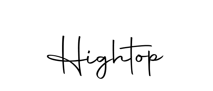 Also we have Hightop name is the best signature style. Create professional handwritten signature collection using Autography-DOLnW autograph style. Hightop signature style 10 images and pictures png