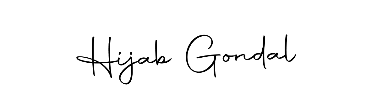 if you are searching for the best signature style for your name Hijab Gondal. so please give up your signature search. here we have designed multiple signature styles  using Autography-DOLnW. Hijab Gondal signature style 10 images and pictures png